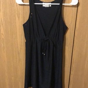 Navy blue woman’s size medium swim cover up